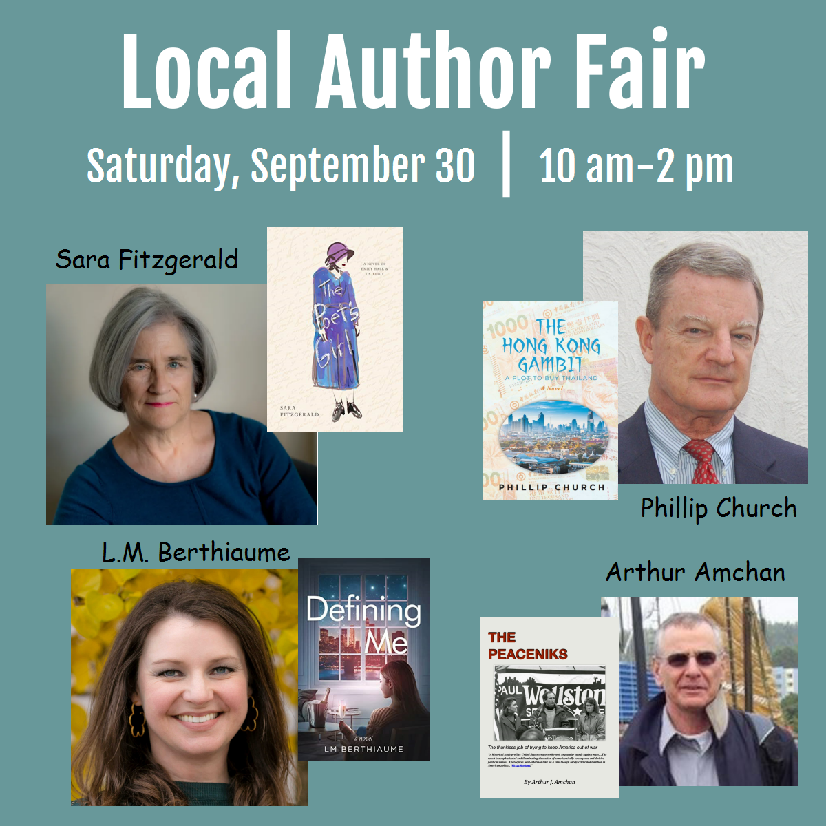 Local Author Fair | Mary Riley Styles Public Library